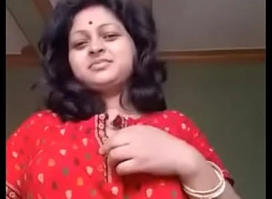 Beautiful Bosomy Horn-mad Bengali Unsatisfied Boudi Pinpointing