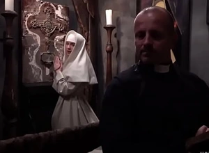 Demon possession of a nun. The demon takes priest and nun VERY SICK!