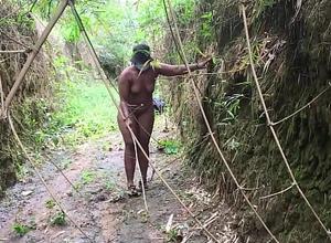 Please Someone Should Help Me I'm Blind I Missed My Way To This Forest I Was Going The Local Bathroom Please Help Me, Queen Anita The No.1 Local Outdoor Deflect In The Africa With Big Ass