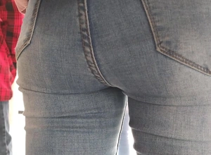 Voyeur boyhood ass jeans