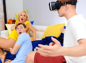 Pumped Be prudent for VR!!! Video Thither Savannah Bond , Anthony Dig out - Brazzers