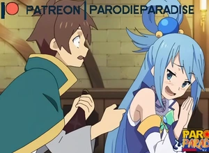 Aqua pays be useful to her l hentai