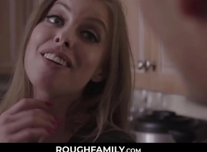 Caught jocular mater in kitchen by her nonconformist son - roughfamily com