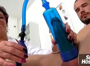 Coition and huge tits at sanitarium feat reproachful milf doctor silvy vee