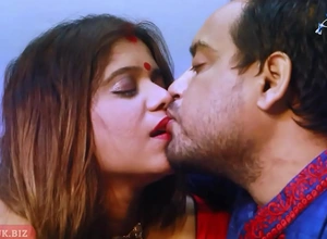 Beautiful Indian Couple Having Romantic First Ill-lit Sex